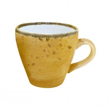 Java Decorated Espresso Cup Sunrise Yellow 8cl 2.8oz | Box of 12