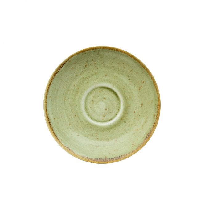 Sango Java Decorated Espresso Saucer Meadow Green 12cm | Box of 12