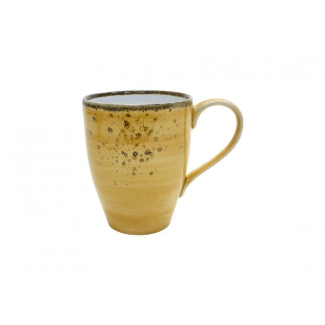 Sango Java Decorated Latte Mug Sunrise Yellow 30cl 10.5oz | Box of 12
