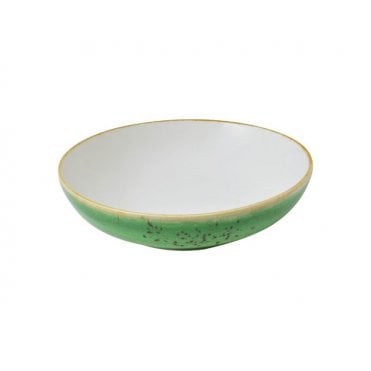 Java Decorated Salad Bowl Eden Green 22.5cm | Box of 6