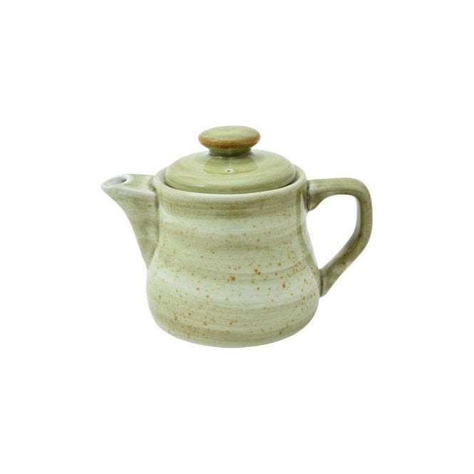 Sango Java Decorated Teapot Meadow Green 46cl 16oz | Box of 4