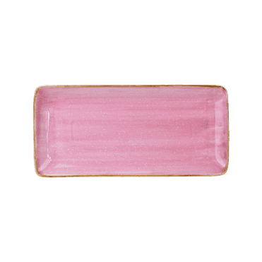 Java Rectangular Tray Baby Pink 34cmx16cm | Box of 4