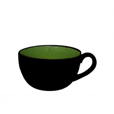 Kyoto Green breakfast Cup/Cappuccino Cup 24cl 8.5oz | Box of 12