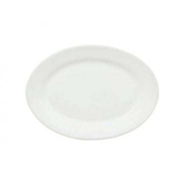 White Oval Dish 30.5cm (12")