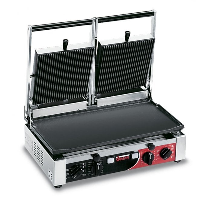 Sirman Double Contact Grill - Ribbed & Flat Surface