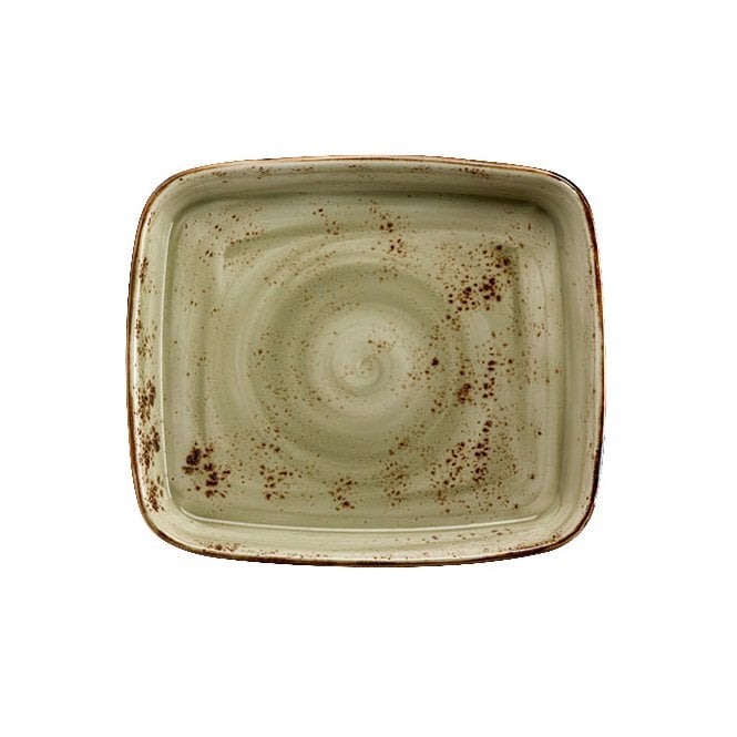 Steelite Craft Green Roaster 35.5 x 30.5cm (14 x 12