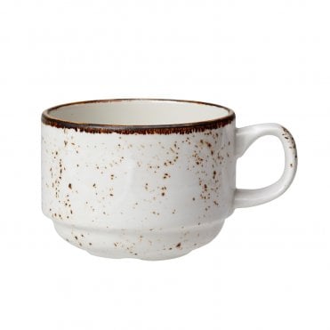 Craft White Slimline Stacking Cup 20cl (7oz) | Box of 36