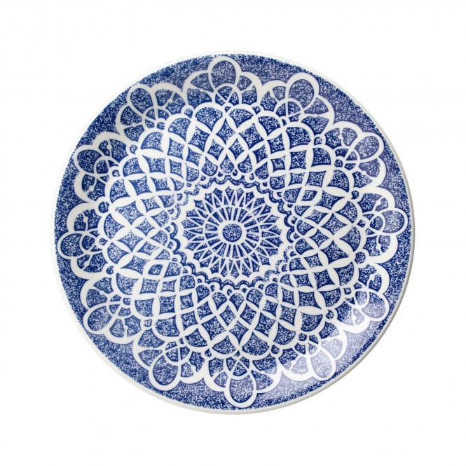 Steelite Ink Nomad Blue Coupe Plate 25.25cm (10