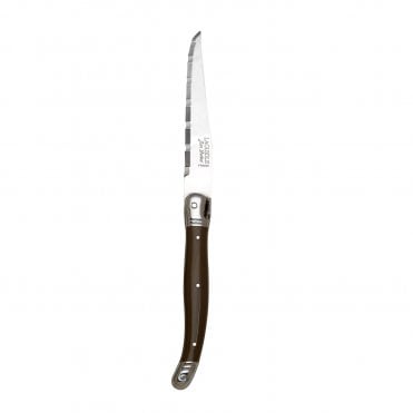 Laguiole Pepper Handle Steak Knife Serrated 1.2mm Blade | Box of 6