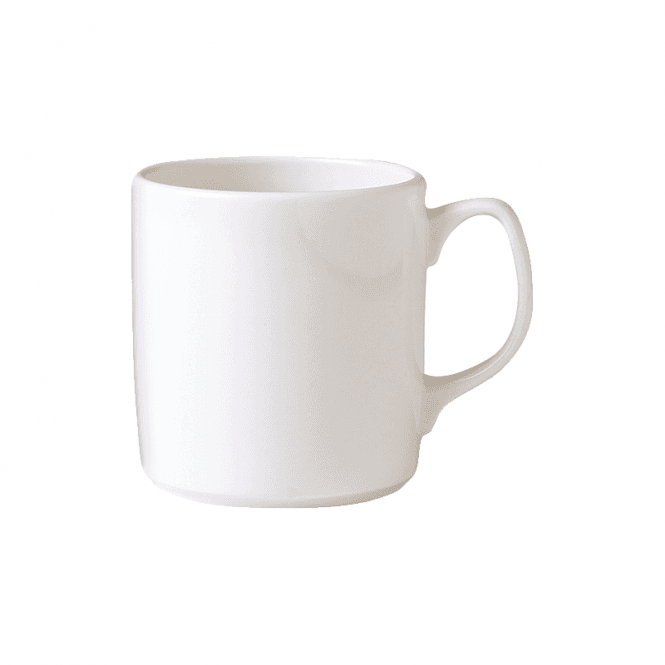 Steelite Monaco White Atlantic Mug 34cl (12oz) | Box of 36