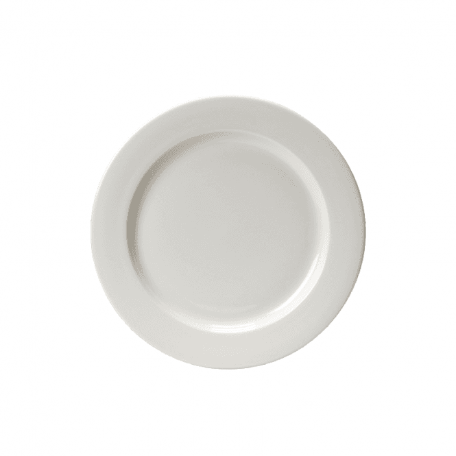 Steelite Monaco White Flat Rim Plate 20.25cm (8