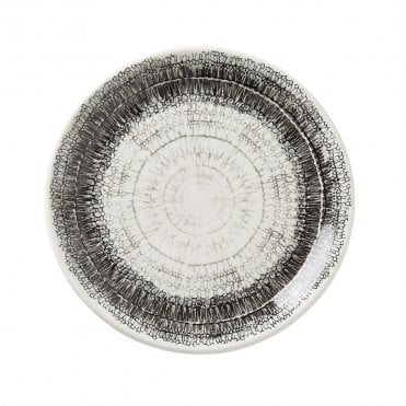 Petra Graphite Coupe Plate 25.25cm (10") | Box of 12