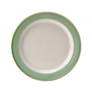 Rio Green Slimline Plate 27cm (10 5/8") | Box of 24