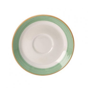 Rio Green Slimline Saucer 15.25cm (6") | Box of 36