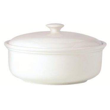Simplicity White Casserole Lid For 0334 | Box of 3