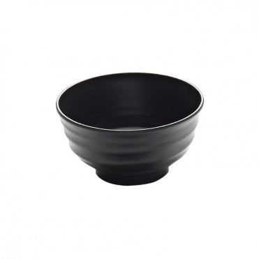 Zen Black Bowl 18 x 9.5cm 101cl (7 1/8 x 3 3/4" 35 1/2oz) | Box of 6