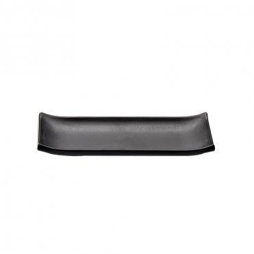 Zen Black Rectangle Tray 9.5 x 2.2cm (3 3/4 x 7/8") | Box of 6