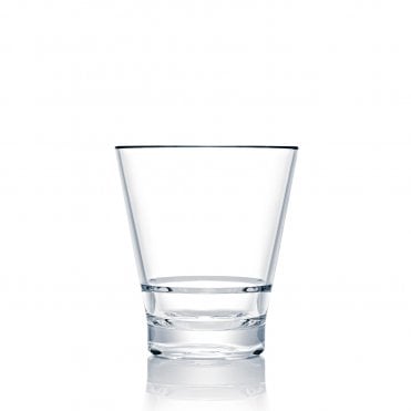 Capella Stack Clear Short Double Rocks 14.5oz (41.5cl) | Box of 12
