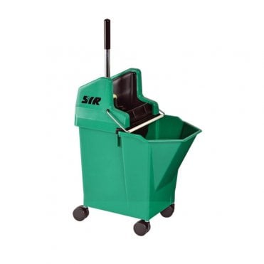 Green Duo Press Mop Bucket