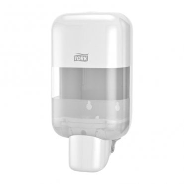 Mini Soap and Sanitiser Dispenser White