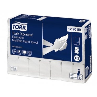 Xpress Flushable Multifold Hand Towel Advanced Z | Box of 4200