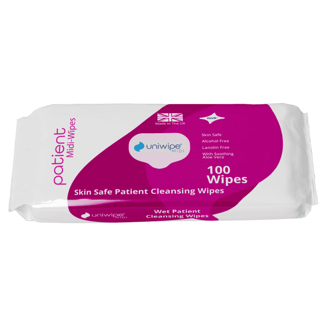 Uniwipe Skin Safe Patient Cleansing Wipes | Box of 2700