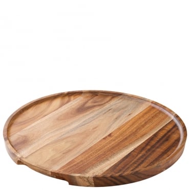 Acacia Wood Platter/Pizza Board 12" (30cm) | Box of 6