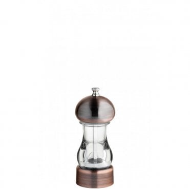 Antique Copper Top Acrylic S&P Grinder 6" (15cm) | Box of 6
