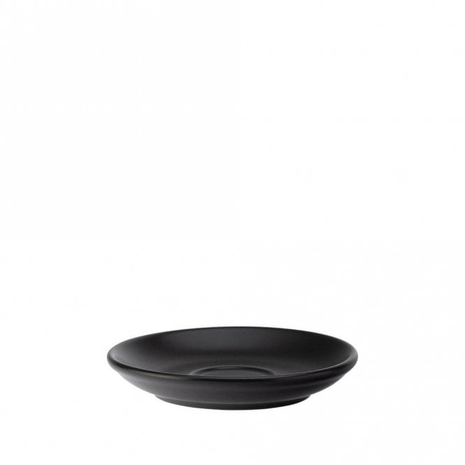 Utopia Barista Espresso Matt Black Saucer 4.75