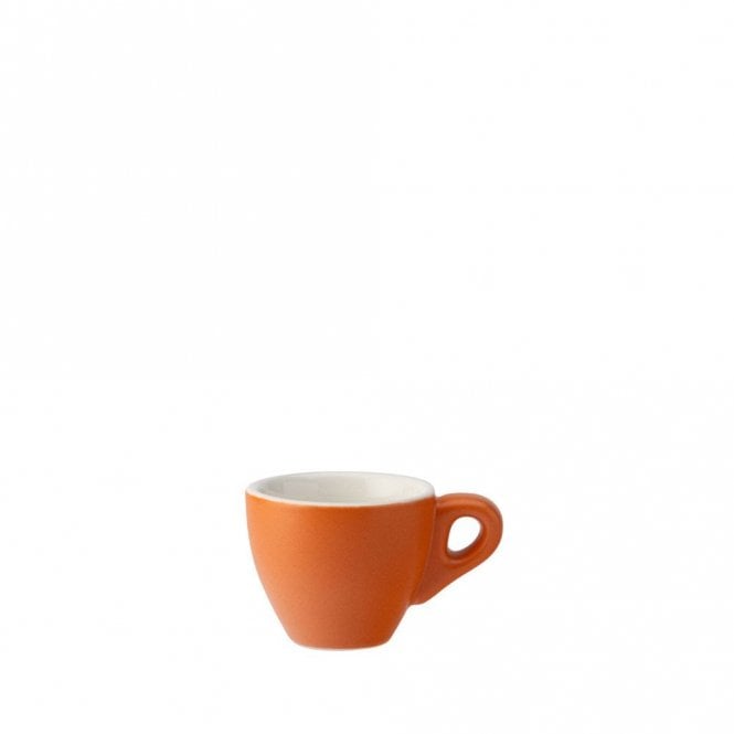 Utopia Barista Espresso Matt Orange Cup 2.75oz (8cl) | Box of 12