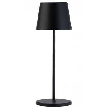 Bermuda LED Cordless Lamp 32cm - Black | Box of 6