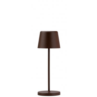 Bermuda Micro LED Cordless Lamp 21cm - Corten - RE | Box of 6