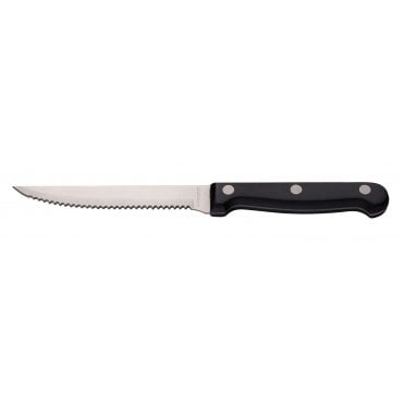 Black Handled Steak Knife | Box of 12
