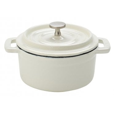 Cast Iron Calico Round Casserole 4" (10cm) 8oz | Box of 6