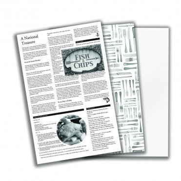 Catch of the Day Greaseproof Paper 10 x 17" | Box of 1