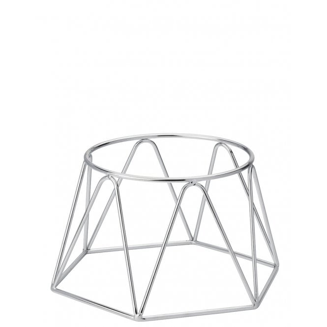 Utopia Chrome Plate Riser - 16.5cm x 13cm | Box of 6