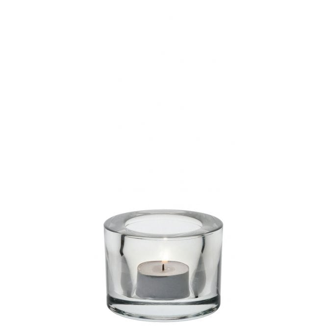 Utopia Chunky Tealight Holder - Clear | Box of 12