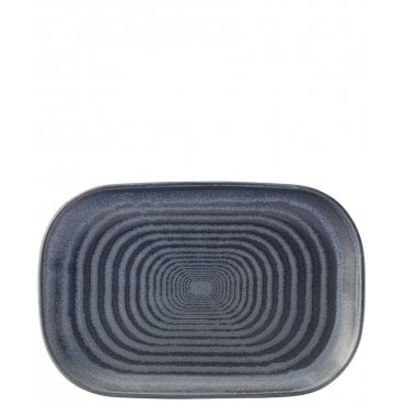 Circus Denim Rectangular Platter (25x17cm) | Box of 6