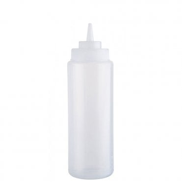 Clear Squeezy Sauce Bottle 32oz (96cl) | Box of 12
