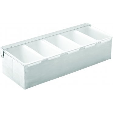 Condiment Holder - 5 Inserts 14.5" (37cm) | Box of 1