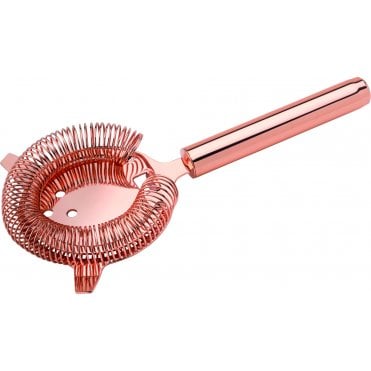 Deluxe Copper Hawthorne Strainer 2 Prong | Box of 6