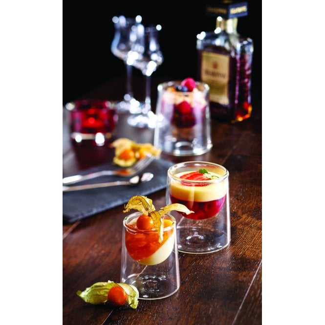 Utopia Double Walled Dessert/Tasting Dish 2.5oz (7cl) | Box of 6