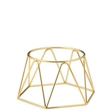 Gold Plate Riser - 16.5cm x 13cm | Box of 6