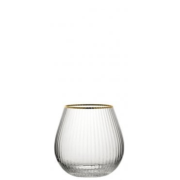 Hayworth Stemless Gin 22oz (65cl) - Gold Rim | Box of 6