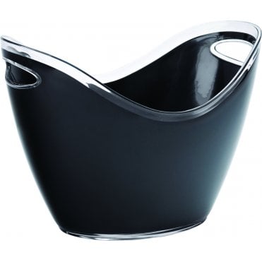 Large Champagne Bucket Black 13.75" (35cm) | Box of 2