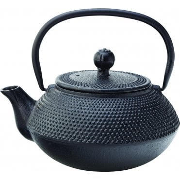 Mandarin Teapot Black 24oz (67cl) - with Infuser | Box of 6