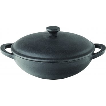 Mini Wok with Lid 8.5" (21.5cm) 20oz (58cl) | Box of 6