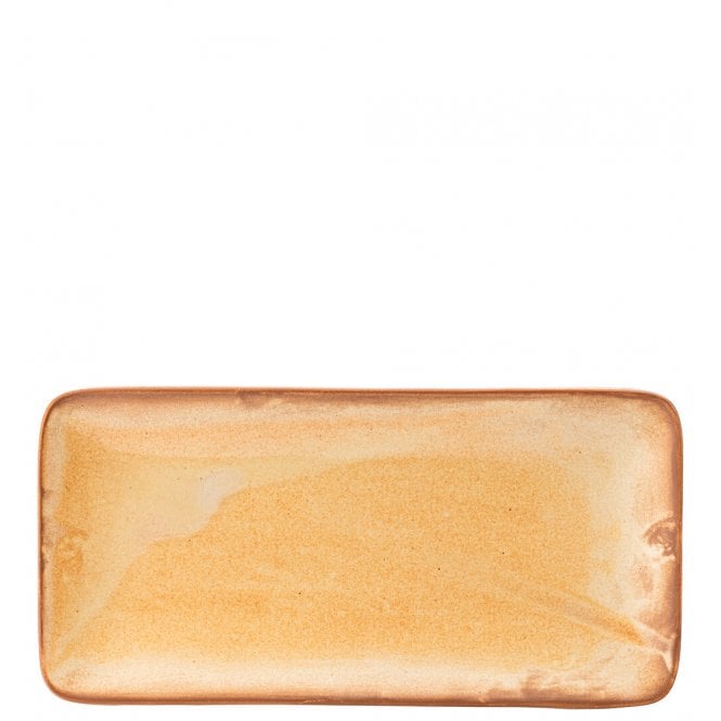 Utopia Murra Honey Rectangular Platter 30 x 14cm | Box of 6