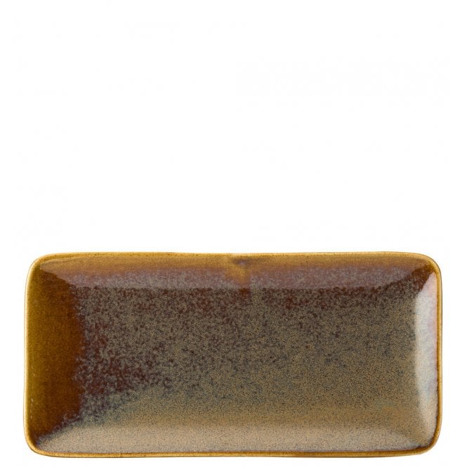 Utopia Murra Toffee Rectangular Platter 30 x 14cm | Box of 6