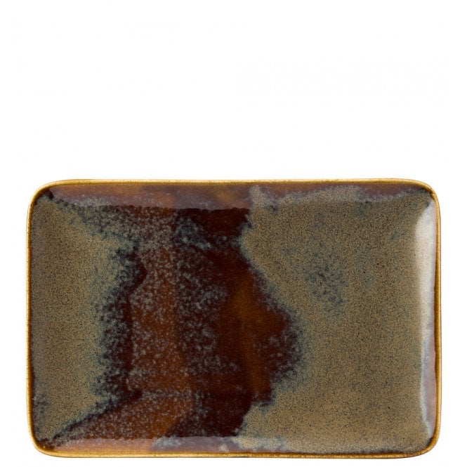 Utopia Murra Toffee Rectangular Platter 30 x 20cm | Box of 6